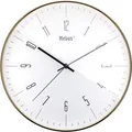 Produktbild: Mebus Wanduhr 18951, Kunststoff, analog, Quarzuhr, Ø 30 cm, kupfer, lautlos