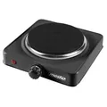Produktbild: Mesko MS 6508 Elektrokocher 1000W Aluminium Schwarz Kompakt Kochplatte