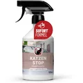 Produktbild: naturetrend Katzen Stop Spray 500ml - Katzenabwehrspray, Katzenschreck Spray zum Katzen vertreiben I Anti Kratz Spray, Fernhaltespray Katzen, Katzenabwehr Garten