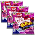 Produktbild: 3 er Pack Lachgummi Softies Rote Früchte 3x 225g