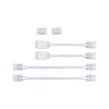 Produktbild: Zubehör für LED Strip MaxLED, weiß/transparent