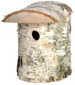 Produktbild: dobar Vogelhaus Birkenstamm-Nistkasten mit Rinde