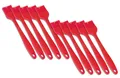 Produktbild: 10er SET METALTEX 242538007 Silikon Backpinsel 21 cm in ROT / CHROMOTHERAPY