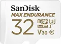 Produktbild: SanDisk Max Endurance microSDHC Speicherkarte 32GB Kit + SD Adapter
