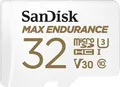 Produktbild: SanDisk Max Endurance - Flash-Speicherkarte (microSDHC/SD-Adapter inbegriffen)