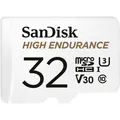 Produktbild: 32GB SanDisk Max Endurance R100/W40 microSDHC Kit (SDSQQVR-032G)