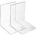 Produktbild: Maul Buchstütze 3513505, schmal, glasklar, 10 x 13cm, aus Acryl, 2 Stützen, 2 Stück
