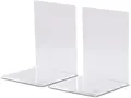 Produktbild: 2 MAUL Buchstützen glasklar 10,0 x 10,0 x 13,0 cm 3513505