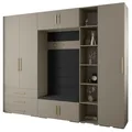 Produktbild: ABIKS MÖBEL Kompaktgarderobe INOVA 3 SATZ 11 Möbelset, Garderobe mit Kleiderstange und Regalen