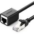 Produktbild: Ugreen - Verlängerungskabel Ethernet Rj45 Cat 6 Ftp 1000mbps 1m Verbinder Adapter Netzwerk Ethernet-kabel Schwarz
