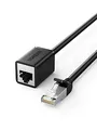 Produktbild: UGREEN Verlängerungskabel für Ethernet Kabel, LAN Kabel, Gigabit Netzwerkkabel und RJ45 Kabel Kompatibel mit Cat5 Cat5e Cat6 Cat7 Cat8, Adapter Kabel für Ethernet, LAN, Netzwerk Verlängerung (1m)