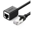 Produktbild: UGREEN RJ45 Cat 6 FTP 1000Mbps 1m Verbinder Adapter Ethernet-Kabel Schwarz Verlängerungskabel