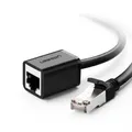 Produktbild: Internet Kabel Ethernet RJ45 Cat 6 FTP 1000 Mbps 1m UGREEN Schnell Schwarz