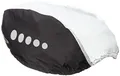 Produktbild: ABUS Regenkappe Toplight für Helme mit hohem Rücklicht – Regenschutz mit reflektierenden Deko-Elementen und Gummizug