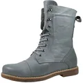 Produktbild: Andrea Conti Damen Stiefelette Leder Schnürboot 0348760, Größe:42 EU, Farbe:Grau