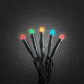 Produktbild: Konstsmide Micro LED Lichterkette, gefrostet, 80 bunte Dioden