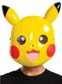 Produktbild: Metamorph Kostüm Pokémon – Pikachu Maske, PVC-Maske des ikonischen Pokémons für Kinder und Erwachsene