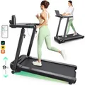 Produktbild: URTM037 UREVO Treadmill with built-in work and exercise desk Foldi 3S ~D~