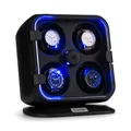 Produktbild: Uhrenbeweger Uhrendreher Vitrine Schaukasten 4 Uhren Rotation LED Watchwinder