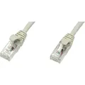 Produktbild: Telegärtner - 100008783 RJ45 Netzwerkkabel, Patchkabel cat 5e u/utp 5.00 m Grau Flammwidrig 1 St.