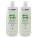 Produktbild: Goldwell Dualsenses Curls & Waves Hydrating 2 x 1000 ml Shampoo Set