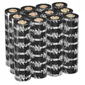 Produktbild: ZEBRA 2300 schwarz Thermo-Druckfolien, 12 Rollen