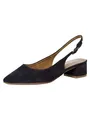 Produktbild: Tamaris Damen Sling Pump mit Blockabsatz Leder, blau, 37 EU