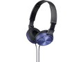 Produktbild: SONY MDR-ZX310, On-ear Kopfhörer Blau