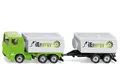 Produktbild: Siku 1690 LKW mit Tankwagenaufbau und Anhänger 