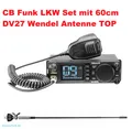 Produktbild: Albrecht AE 6390 CB Funkgerät SET mit 60cm DV27 W Antenne 12/24V VOX DIN LKW TOP