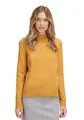Produktbild: Betty Barclay Damen Basic-Strickpullover mit Stehkragen 48, Gold