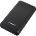 Produktbild: Intenso Powerbank XS20000 – 20.000 mAh – Kompakter externer Akku für Smartphone, Tablet & Kamera, USB-C, USB-A, microUSB, Schnelles Laden, Schwarz