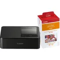 Produktbild: Canon Selphy CP1500 Drucker + Papier RP-108 10x15 (108 Blatt) schwarz