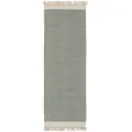 Produktbild: benuta Pure Wollteppich Läufer für Flur Kim Mint 70x200 cm - Naturfaserteppich aus Wolle