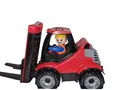 Produktbild: Lena 01627 - Truckies Gabelstapler, stabiles Kinderfahrzeug ca. 22 cm lang, f...