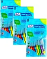 Produktbild: 3x TePe Original Interdentalbürsten - 0,4  bis 1,3 mm gemischt - 8 Stück