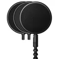 Produktbild: Pop Audio Pop Filter Studio Set - Poppschutz