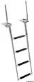Produktbild: EasyUp Teleskopleiter mit Griffen zur Installation über der Badeplattform - Osculati 49.575.04