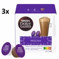 Produktbild: Nescafé Dolce Gusto Mocha 3er Set, Kakaogetränk, Kaffeekapsel, 3 x 8 Portionen