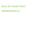 Produktbild: Cloer 331 Toaster Weiß (4004631003313)