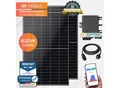 Produktbild: Veska Balkonkraftwerk 830 W / 600+800W Photovoltaik Solaranlage Steckerfertig WIFI Smarte Mini-PV Anlage 600 Watt genehmigungsfrei, Schwarz