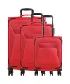 Produktbild: Travelite Chios 4-Rollen Trolley Set rot 80040-10