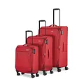 Produktbild: Travelite 4-Rad Koffer Set Weichschale, Größen L/M/S, Serie Chios Trolley Set in Zeitloser Optik, Handgepäck erfüllt IATA Bordgepäck Maß