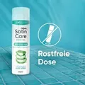 Produktbild: Gillette Satin Care Intimpflege Rasiergel Damen (200 Ml), Gel Aloe Vera, Geschenk Für Frauen
