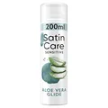 Produktbild: Satin Care Intimpflege Rasiergel Damen (200 ml), Gel Aloe Vera, Geschenk für Frauen