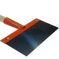 Produktbild: Stoßscharre 30 cm mit Stiel 1200 x 35 mm Eisstößer Eiskratzer Schaber Eisscharre