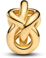 Produktbild: PANDORA Moments Unendlichkeitsknoten Charm aus 14K vergoldetem Sterling Silber, Kompatibel Moments Armbändern, 793755C01