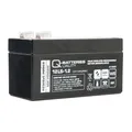 Produktbild: Q-Batteries 12LS-1.2 12V 1,2Ah Blei-Vlies-Akku / AGM mit VdS-Zulassung