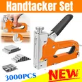 Produktbild: Handtacker Set 3IN1 Tacker Für Holz Stoff Möbel Dachpappe Tackerpistole 3000 PCS
