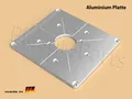 Produktbild: ALU Befestigungsplatte Einlegeplatte für Frästisch Bosch GOF 1250 CE Oberfräse